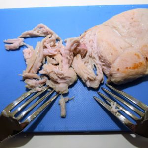 Nem og sund aftensmad: Rispapirsruller med kylling Mad   